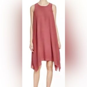 Silk crepe dress by Eileen Fisher